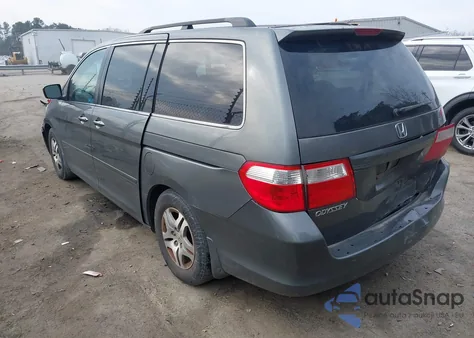2007 Honda Odyssey Ex z USA, uszkodzony, nr VIN 5FNRL38457B407072